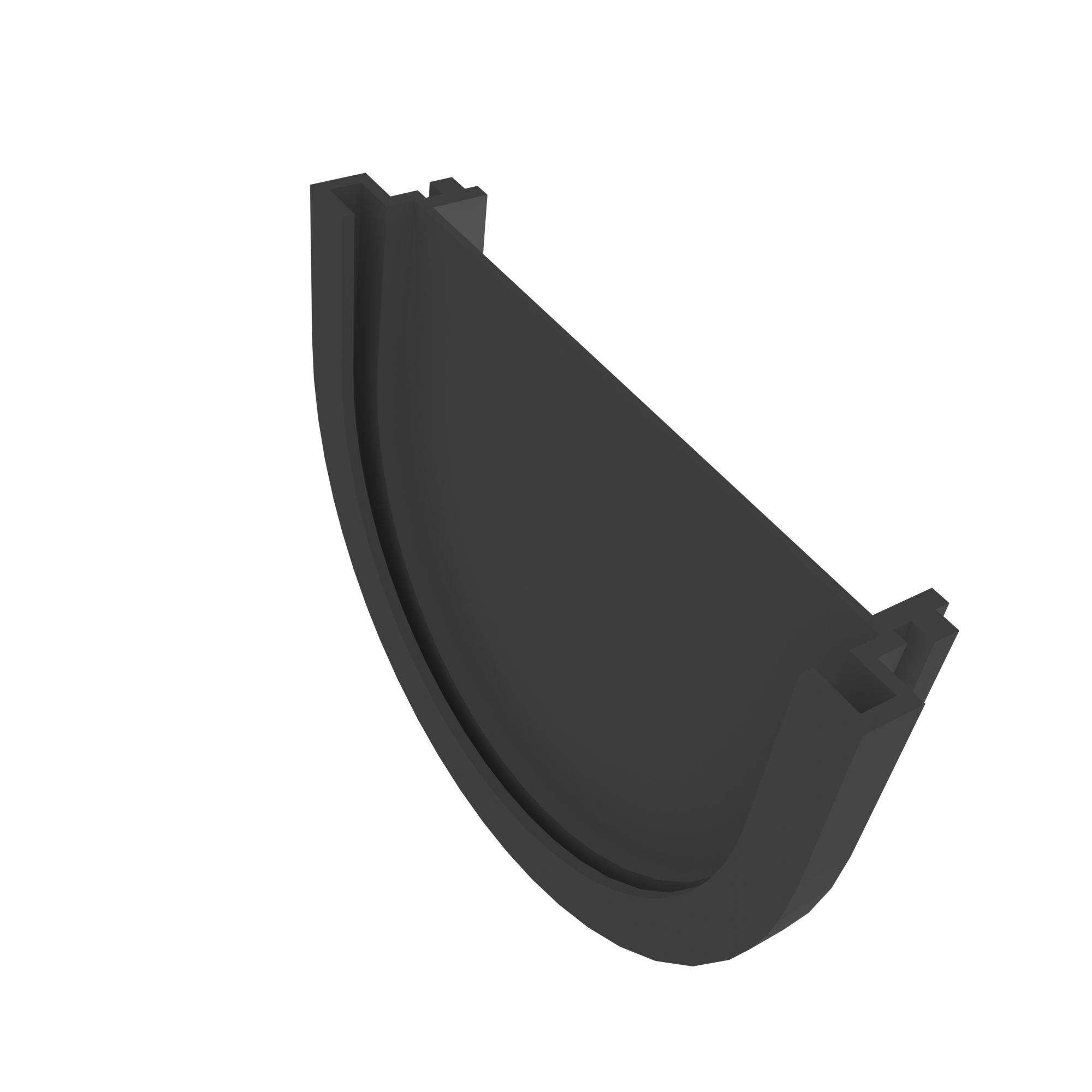 Tapa final IBRAN-T / placa ciega para canal de drenaje de plástico